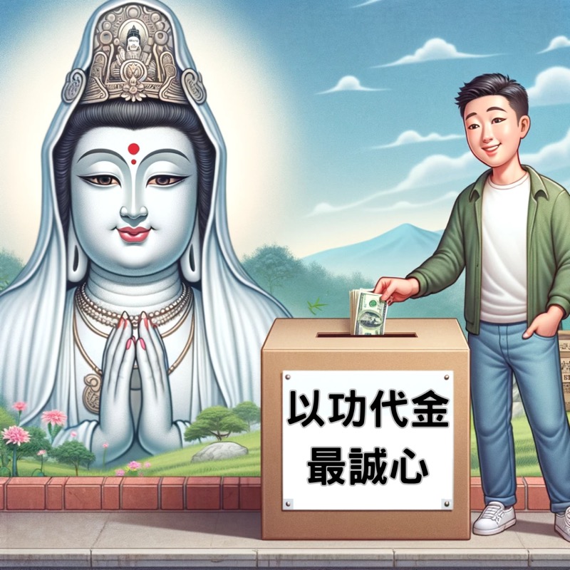 以功代金